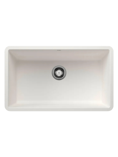BLANCO 442533 Precis Single Bowl-White 30" Kitchen Sink (UPC-4484)