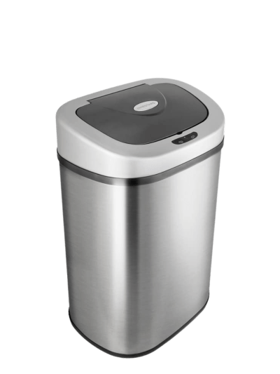 Ninestars 21.1 Gallon Stainless Steel Motion Sensor Trash Can (UPC-0837)