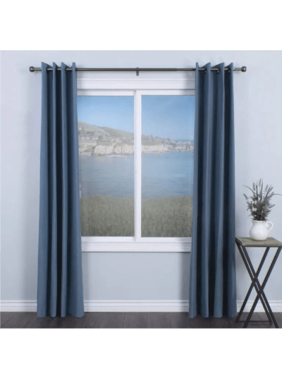 Decopolitan 1" Knob Curtain Rod Set, 18 to 36 Inches, Bronze (UPC-5546)