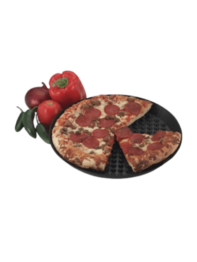OPEN BOX - Pizza Pleezer 12 Pack, 12" Diameter Elevators, Commercial Pizza Trays (UPC-0339)