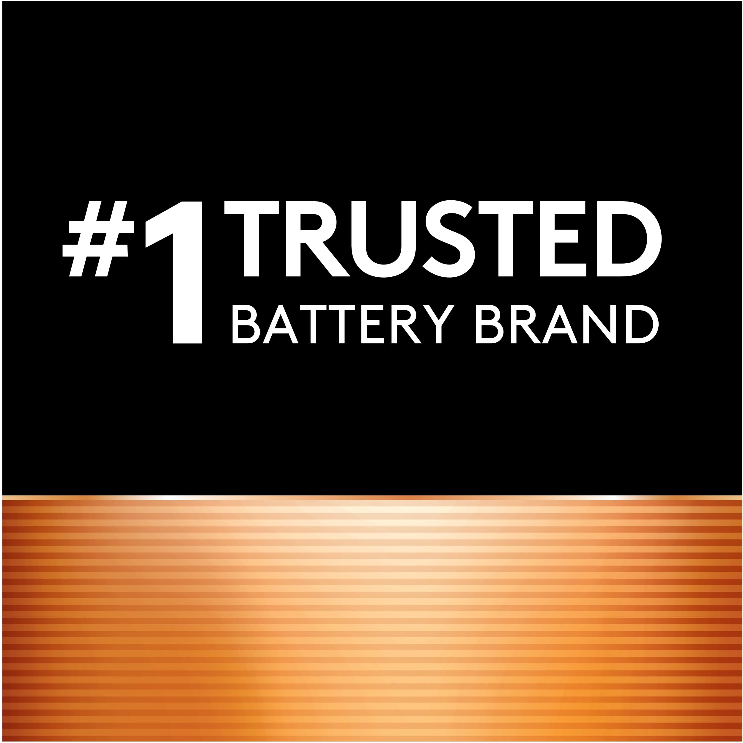Duracell Coppertop D Batteries, 4 Count (Pack of 1), D Battery (UPC-0010) - Image 3