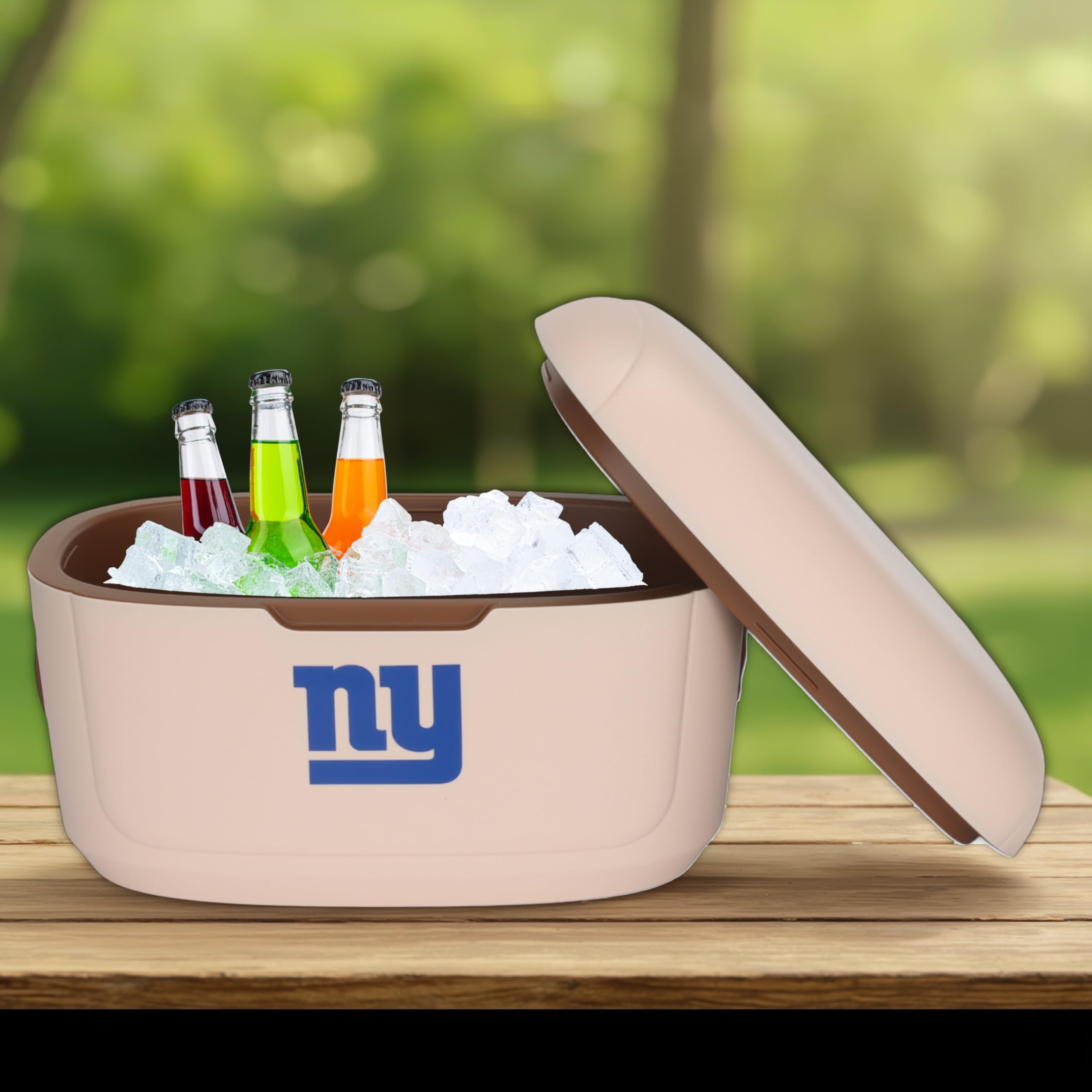 The Memory Company Officially Licensed Team Logo Soft Sided Cooler, New York Giants (UPC-9210) - Image 7