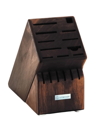 Wusthof Knife Storage Block, 17-Slot, Walnut (UPC-0097)