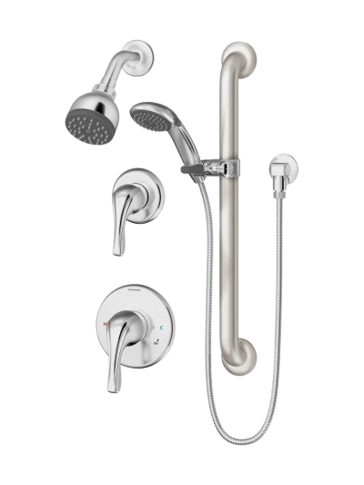 Origins Shower and Hand Shower System with Pressure Balancing Valve (1.5 GPM) (ASIN-PXCH)