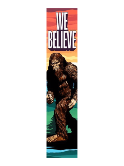 Big Foot Porch Sign - Durable and Weatherproof - Entryway Decoration - 8” x 40” (UPC-7670)