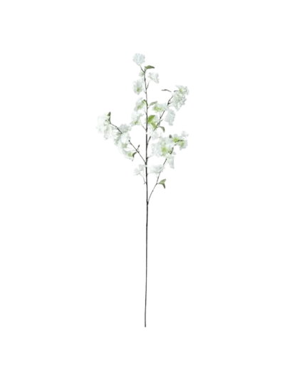 Mikasa Artificial Cherry Blossoms, Set of 2, 14x5x39 Inch, White (UPC-3874)