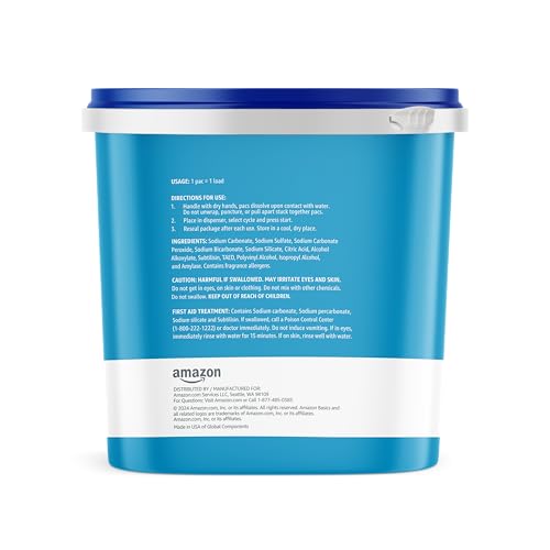 Amazon Basics (Previously Solimo) Dishwasher Detergent Pacs, Fresh Scent, 85 Count (UPC-0350) - Image 6