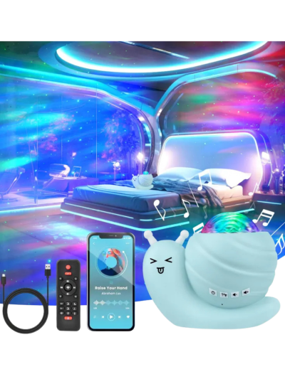 Remote Northern Lights Projector, 15 Colors Aurora Lights Projector for Bedroom (UPC-N1KV)