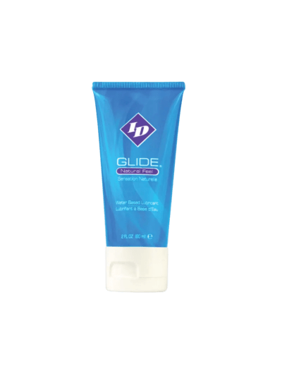 ID Glide Personal Lubricant, Natural Feel Water Based Lube, 2 Fl Oz Tube (UPC-3025)