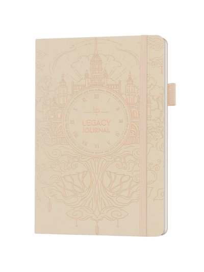 Legend Grandparents Legacy Journal – Grandparent Life Story & Memory Book with Prompts, Seashell (ASIN-R67P)