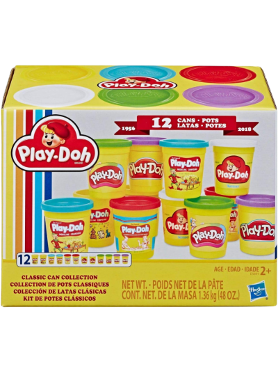 Play-Doh Retro Compound Classic Can Collection (UPC-6176)