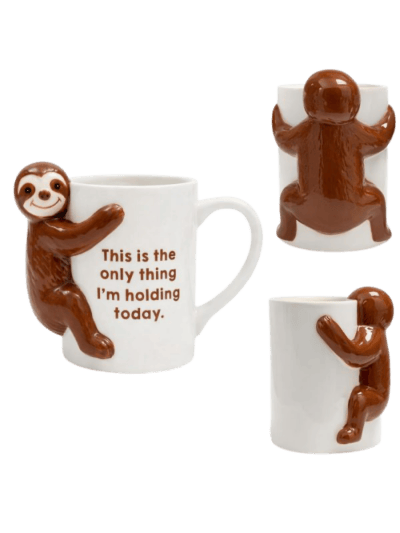 Funny 3D Sloth Hug Coffee Mug - (ASIN-EAU1)