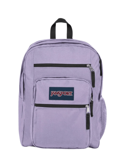 JanSport Laptop Backpack - Computer Bag with 2 Compartments, Ergonomic Shoulder Straps, 15” Laptop Sleeve, Haul Handle - Pastel Lilac (UPC-0269)