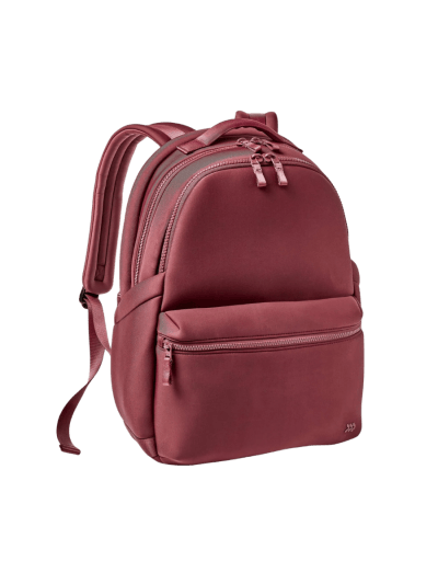 All in motion 14L Faux Neoprene Backpack - Burgundy