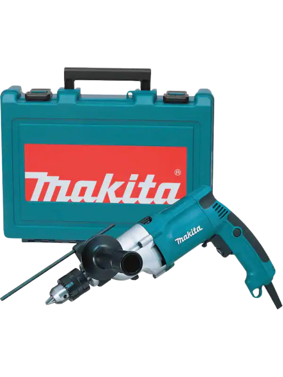 Makita HP2050 6.6 Amp 1/2” Hammer Drill – Factory Reconditioned by Makita – Like New