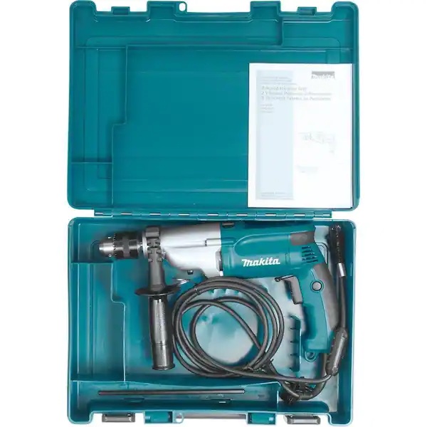 Makita HP2050 6.6 Amp 1/2” Hammer Drill – Factory Reconditioned by Makita – Like New - Image 4